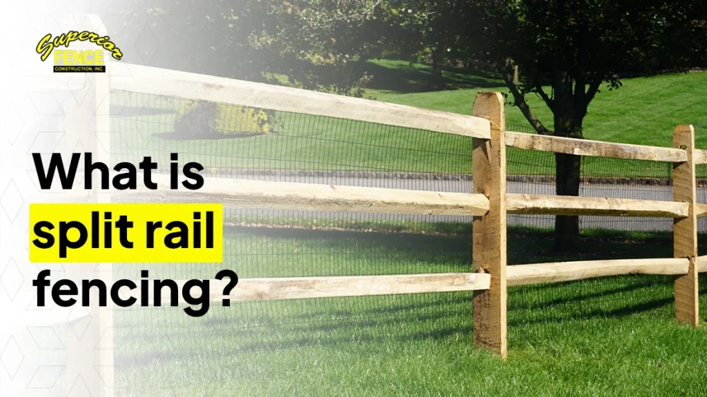 What is Split Rail Fencing